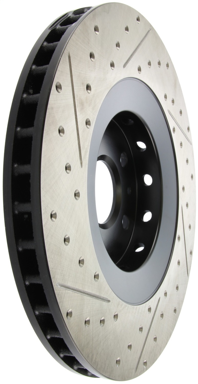 StopTech Drilled & Slotted Left Sport Brake Rotor for 2009 Cadillac CTS-V thumbnail 4
