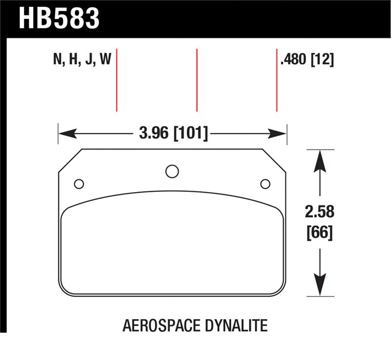 HAWK DR-97 Brake Pad Sets