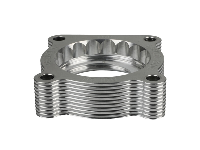 aFe 07-12 Dodge 1500 / 07-12 Dodge Dakota V6 3.7L Silver Bullet Throttle Body Spacer - Silver thumbnail 6