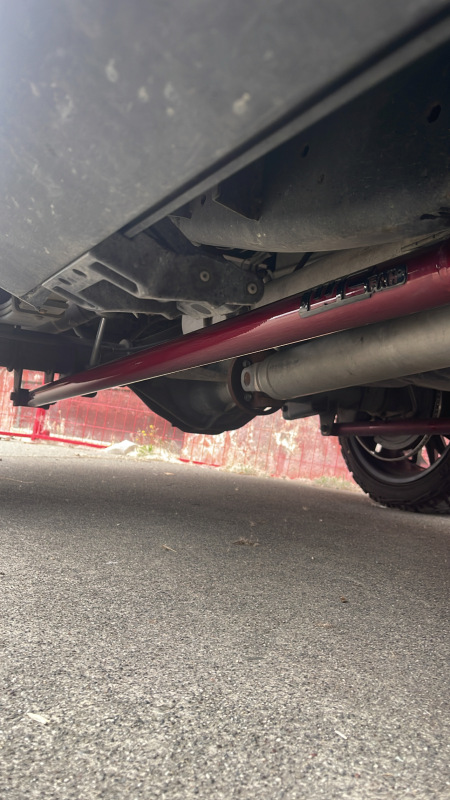 Wehrli 99-10 Ford / 94-22 RAM Univ RCLB/CCSB/ECSB 60in. Traction Bar Kit - WCFab Red