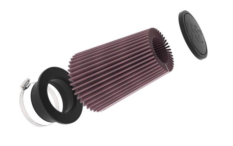 K&N Universal Clamp-On Air Filter thumbnail 4