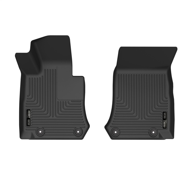 Husky Liners 17-22 Mercedes-Benz GLC300 Front Floor Liners - Black thumbnail 2