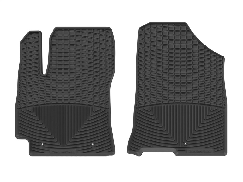 WT Rubber Mats - Front - Blk