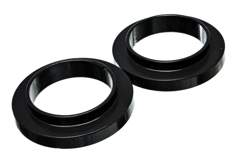 Energy Suspension Universal 3 3/4in ID 25 7/16in OD 3/4in H Black Coil Spring Isolators (2 per set) thumbnail 3