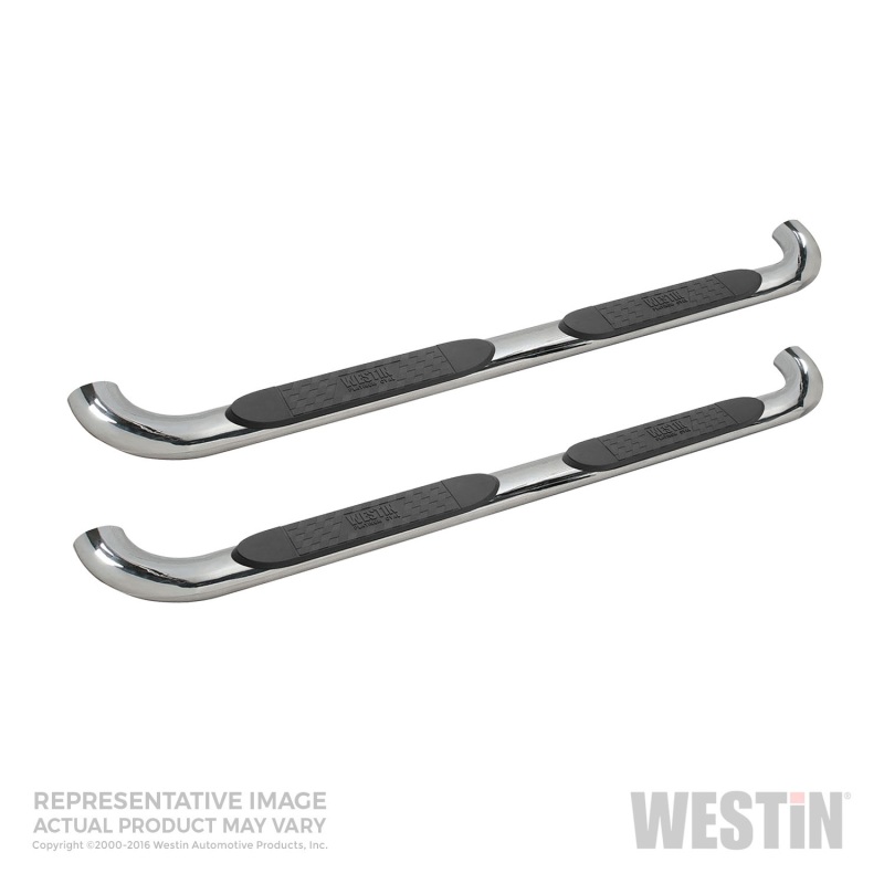 Westin 2016-2018 Nissan Titan XD Crew Cab Platinum 4 Oval Nerf Step Bars - SS thumbnail 3