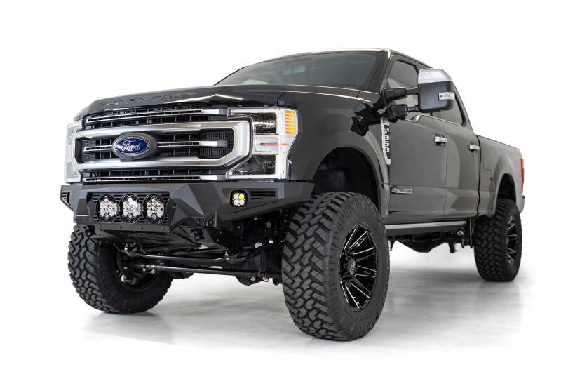 Addictive Desert Designs 17-20 Ford Super Duty Bomber Front Bumper w/ Mounts For 3 Baja Designs LP6s thumbnail 9