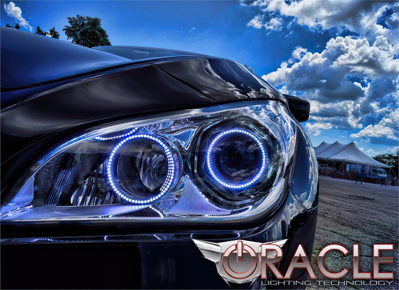 Oracle 10-13 Infiniti M37 LED Headlight Halo Kit - Blue