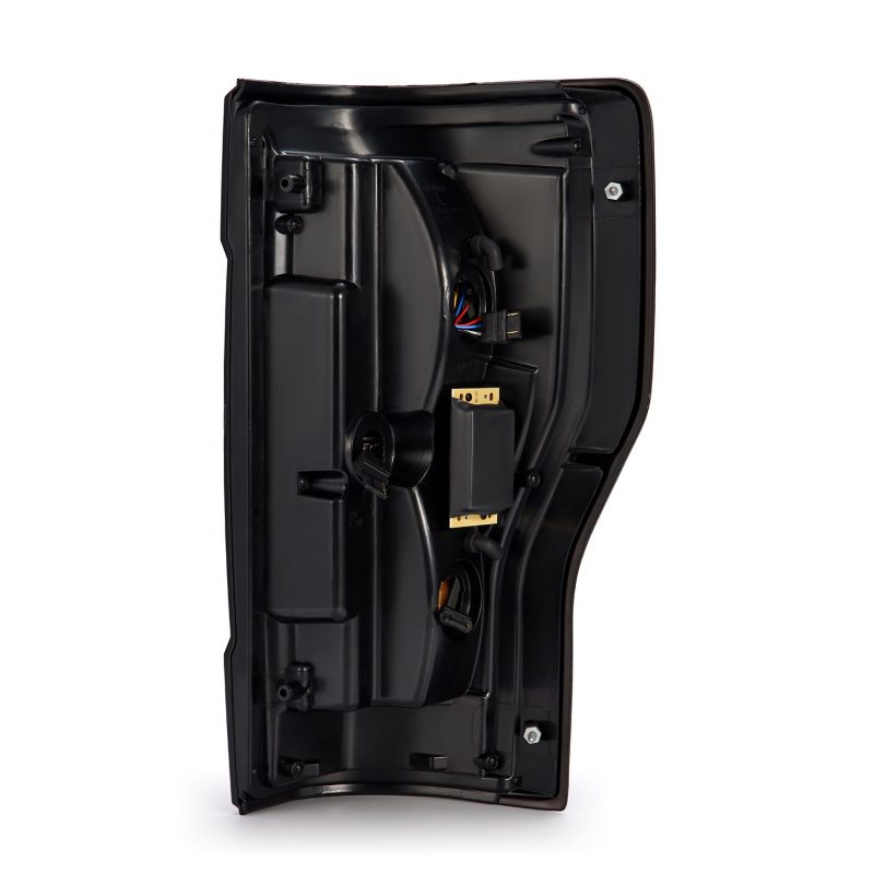 AlphaRex 17-19 Ford F250 Super Duty PRO-Series LED Tail Lights Jet Black (w/o Blind Spot Sensor) thumbnail 3