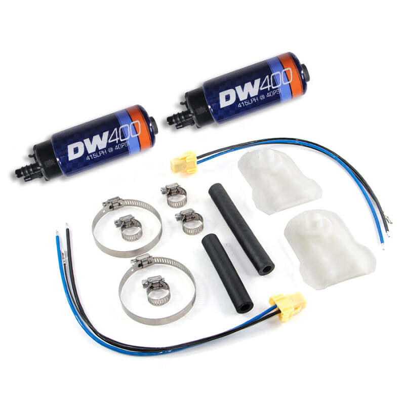 DeatschWerks 415LPH DW400 In-Tank Fuel Pump w/ 9-1049 Install Kit 99-04 Ford 150 Lightning thumbnail 4