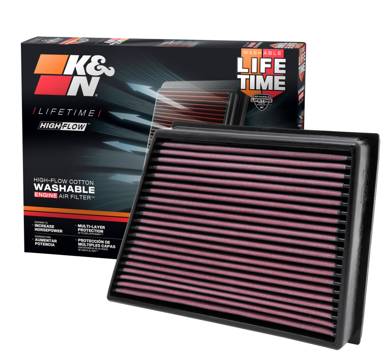 K&N Replacement Air Filter for 11-12 GMC Sierra / Chevy Silverado thumbnail 9