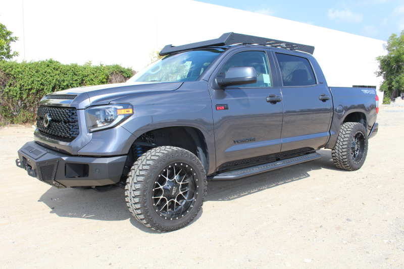 Go Rhino 19-21 Toyota Tundra CrewMax Ceros Low Profile Roof Rack - Tex. Blk thumbnail 2