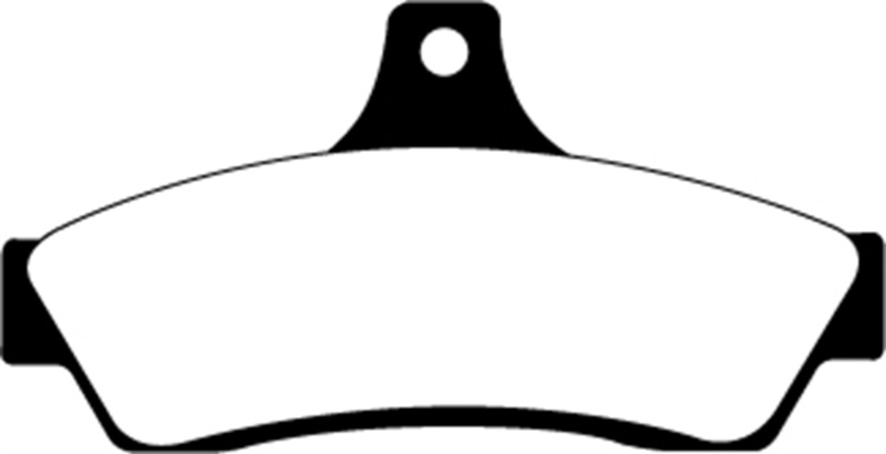 EBC 03-04 Pontiac GTO 5.7 (Solid Rear Rotors) Redstuff Rear Brake Pads thumbnail 7