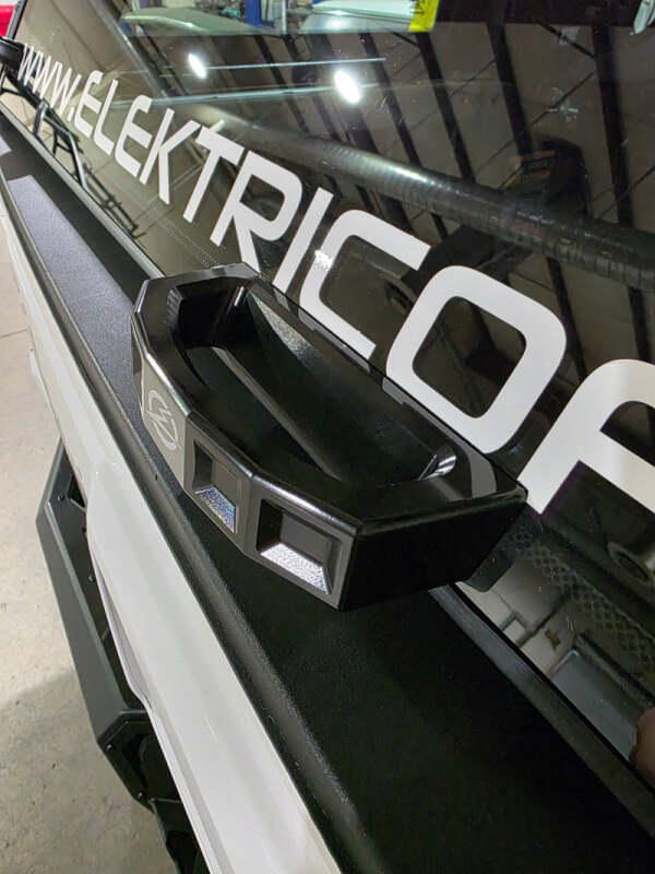 Elektric Offroad 2024+ Polaris Xpedition Rear Glass Handle Anodized Black