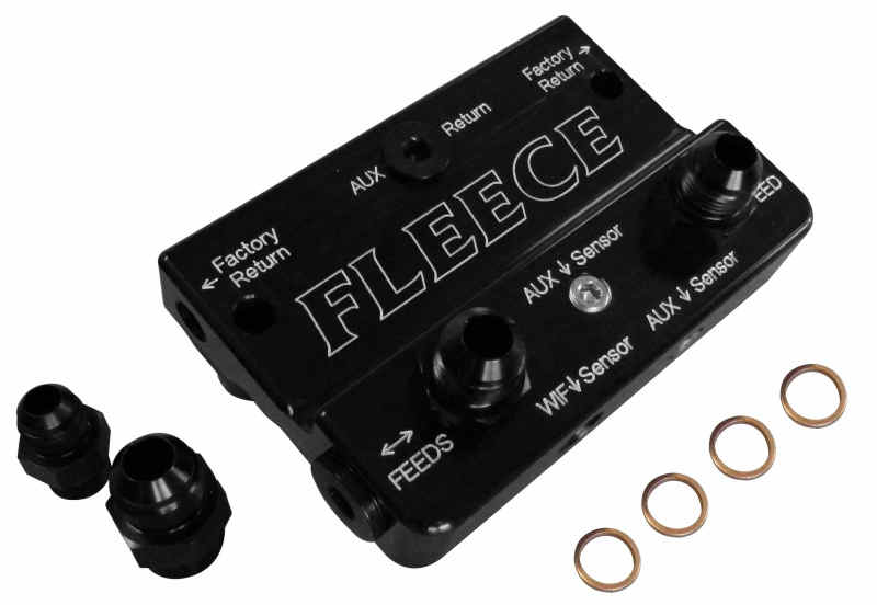 Fleece Performance 10-12 Dodge 6.7L Cummins 4th Gen Fuel Distribution Block
Fuel Ln Junc. Block