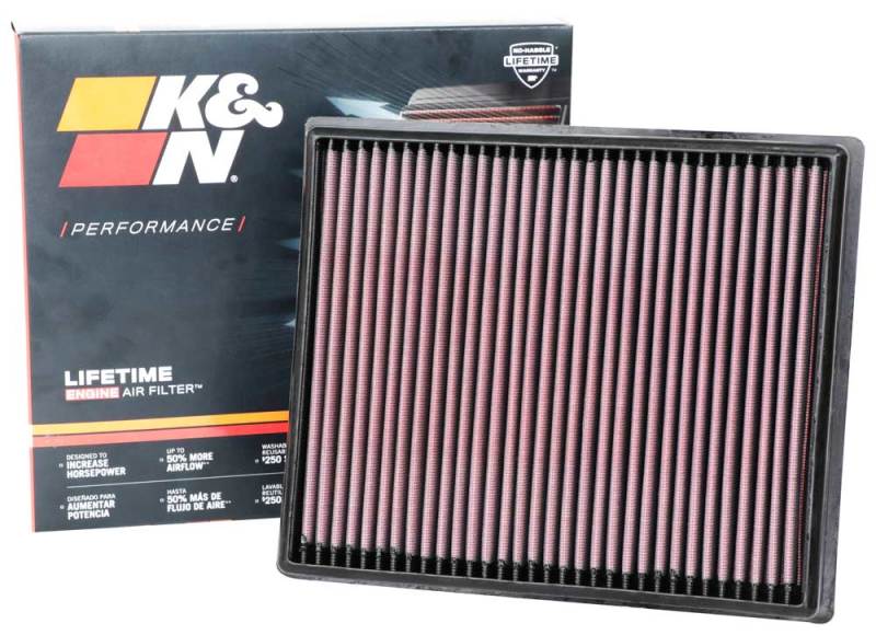 K&N 20-21 Nissan Frontier 3.8L V6 Replacement Air Filter thumbnail 3