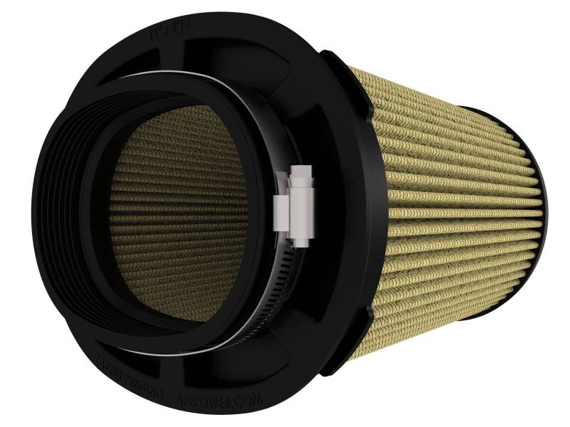 aFe MagnumFLOW Pro GUARD 7 Air Filter (6 x 4)in F x (8-1/2 x 6-1/2)in B x (7-1/4 x 5)in T x 7-1/4in thumbnail 9