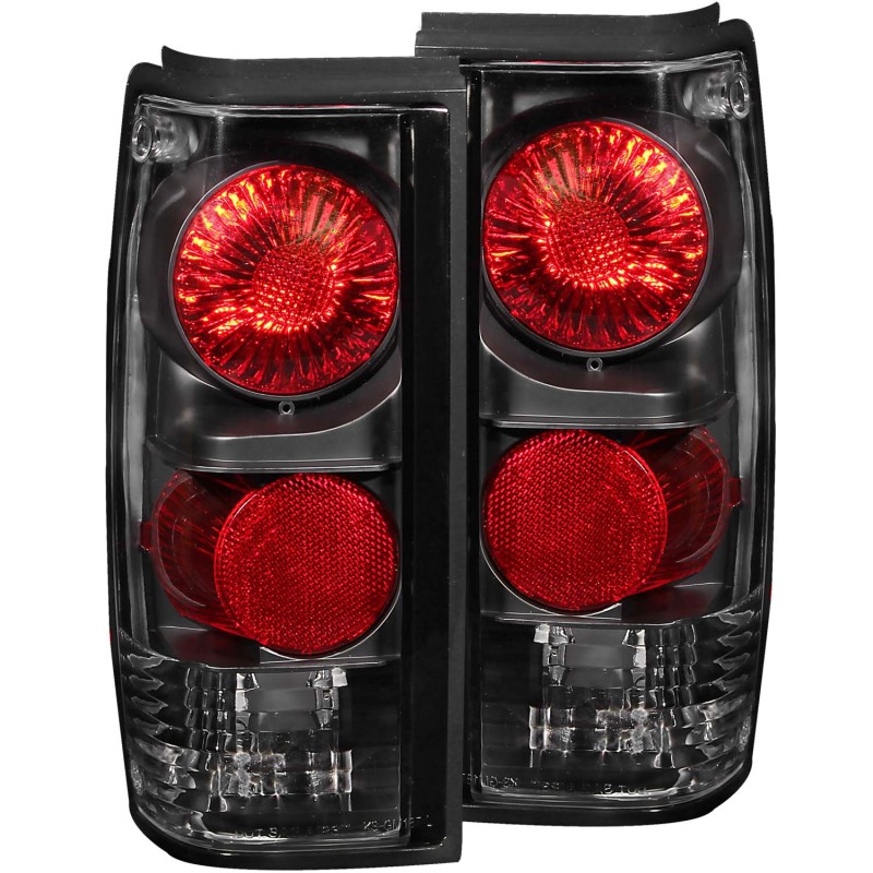 ANZO 1982-1994 Chevrolet S-10 Taillights Black thumbnail 4