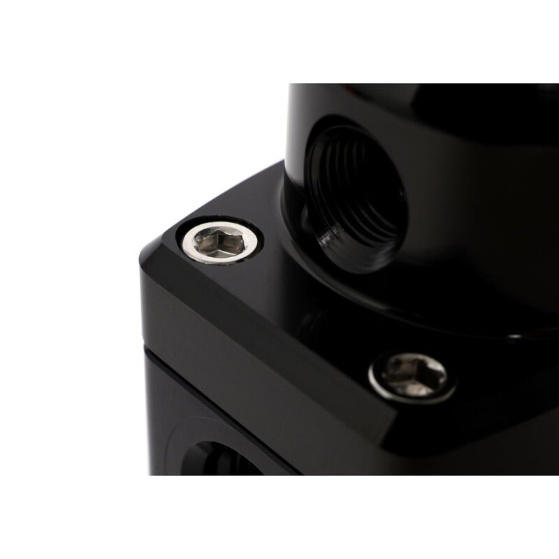 BLOX Racing 2-Port Design Black/Black Adjustable Fuel Pressure Regulator thumbnail 6