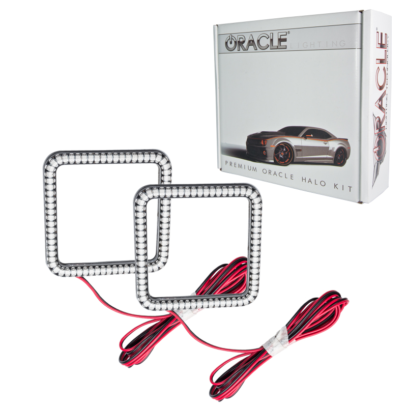 Oracle Ford F-250/350 05-07 LED Fog Halo Kit - White thumbnail 3