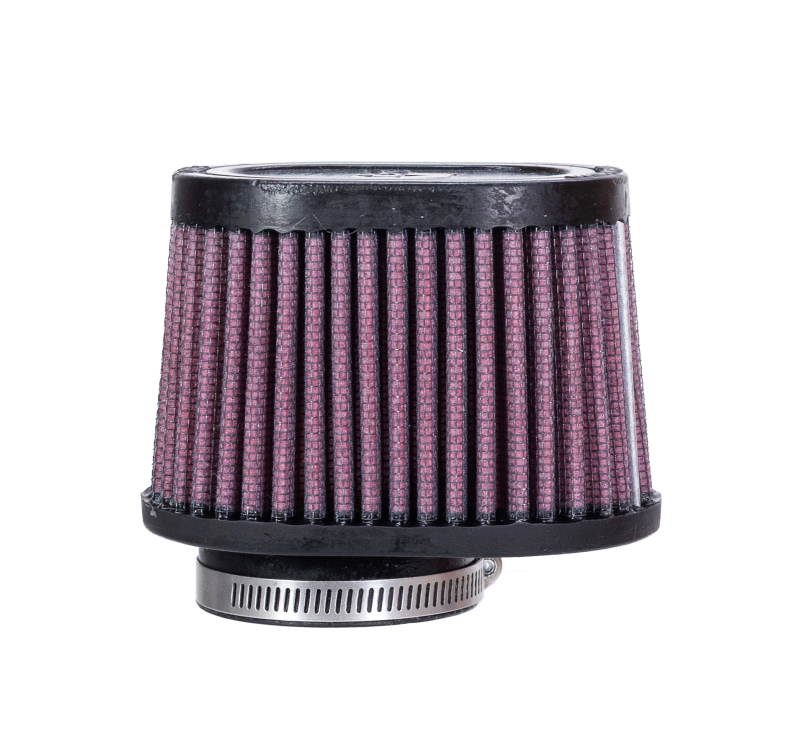K&N Univ Clamp-On Air Filter - 1-3/4in FLG O/S 4in X 3in B 3in X 2in T 2-3/4inH OVAL
