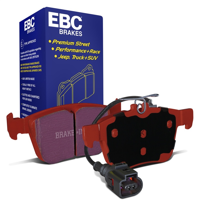 EBC 2018 Audi TT Quattro Redstuff Rear Brake Pads
