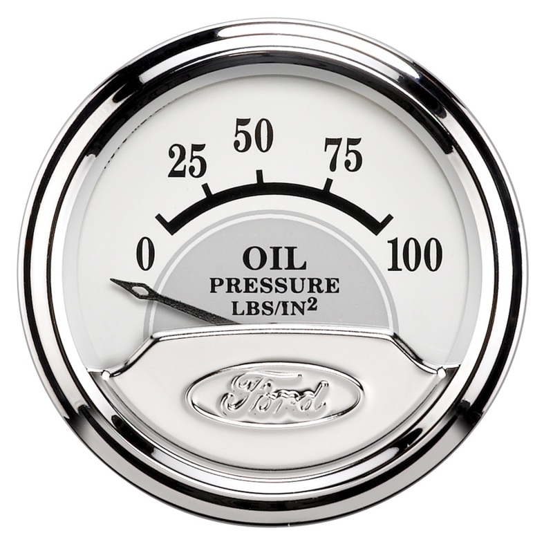 Autometer Ford Masterpiece 2in Short Sweep Electronic 0-100 PSI Oil Pressure Gauge thumbnail 3