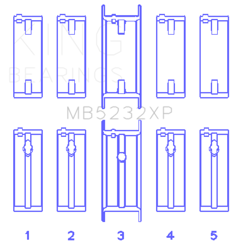 KING Performance Main Bearings