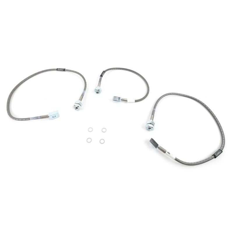 Russell Performance 79-91 GM K-10/K-20 P/U Blazer/ Jimmy Suburban w/ 4in lift Brake Line Kit thumbnail 3