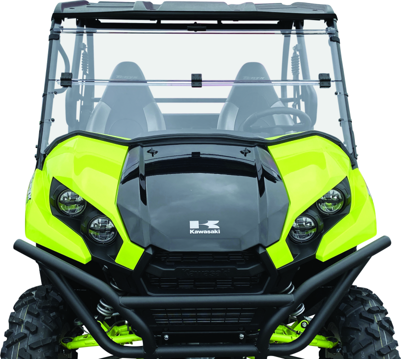 Quadboss Powersports Windshields 375788 Windshields, QB WINDBREAK FOLDING SHIELD, Clear thumbnail 8