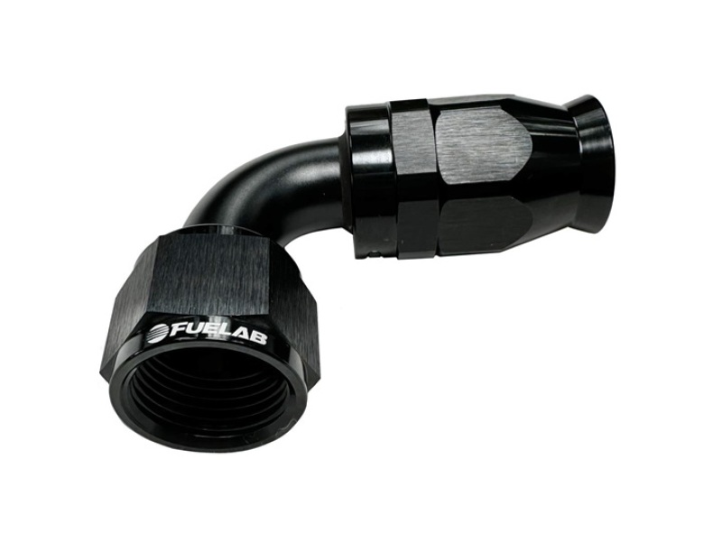 Fuelab PTFE Swivel Hose End Fitting - 90 Degree - 12AN