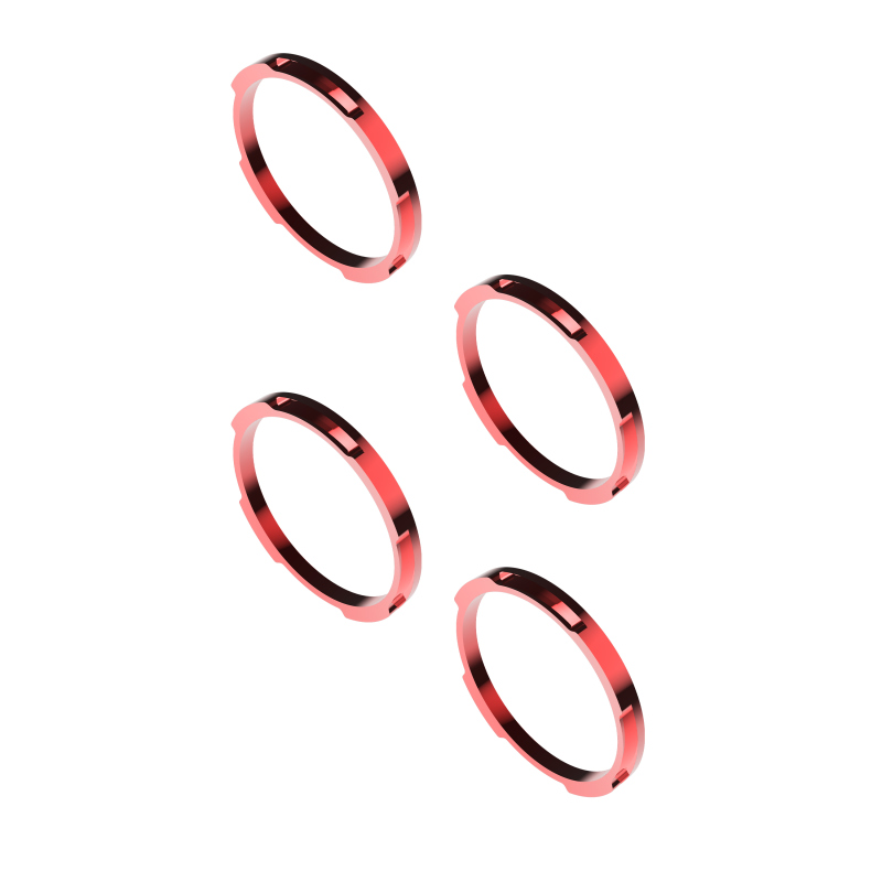 KC HiLiTES FLEX ERA LED Light Bar Bezel Kit for 10in. Segments - Red thumbnail 2