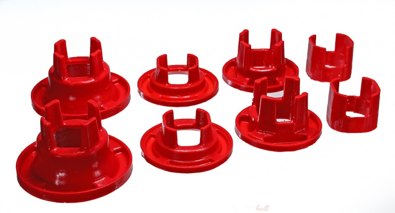 Energy Suspension 10 Chevy Camaro Red Rear Sub-Frame Mount Insert Bushing Set thumbnail 4