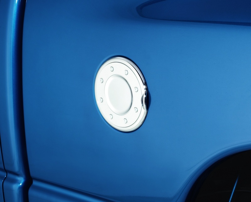 AVS 94-08 Dodge RAM 1500 Fuel Door Cover - Chrome thumbnail 3