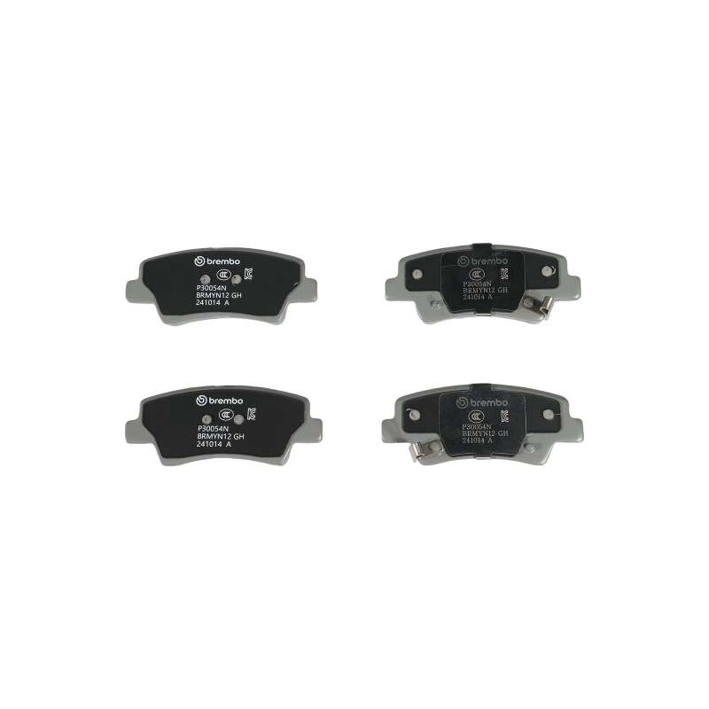 Brembo OE 09-17 Hyundai Azera/11-15 Sonata/Kia Optima PRIME Ceramic Brake Pad - Rear thumbnail 4