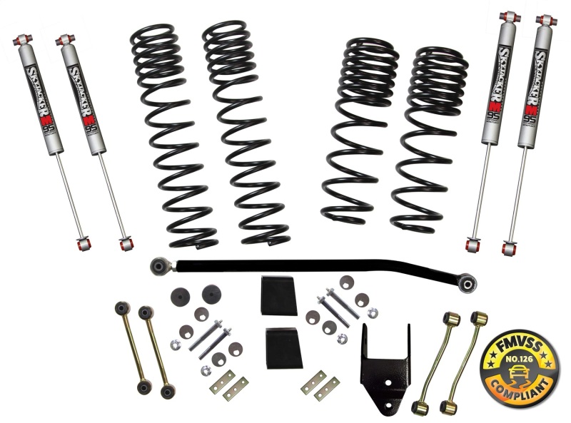 Skyjacker 2018 Jeep Wrangler JL 4 Door 4WD (Rubicon) Long Travel 2 Stage 3.5in-4in Coil System thumbnail 3