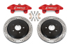 BMR 97-04 Chevrolet Corvette C5 Brake Kit For 15in Conversion Drilled & Slotted Rotors Red Calipers thumbnail 2