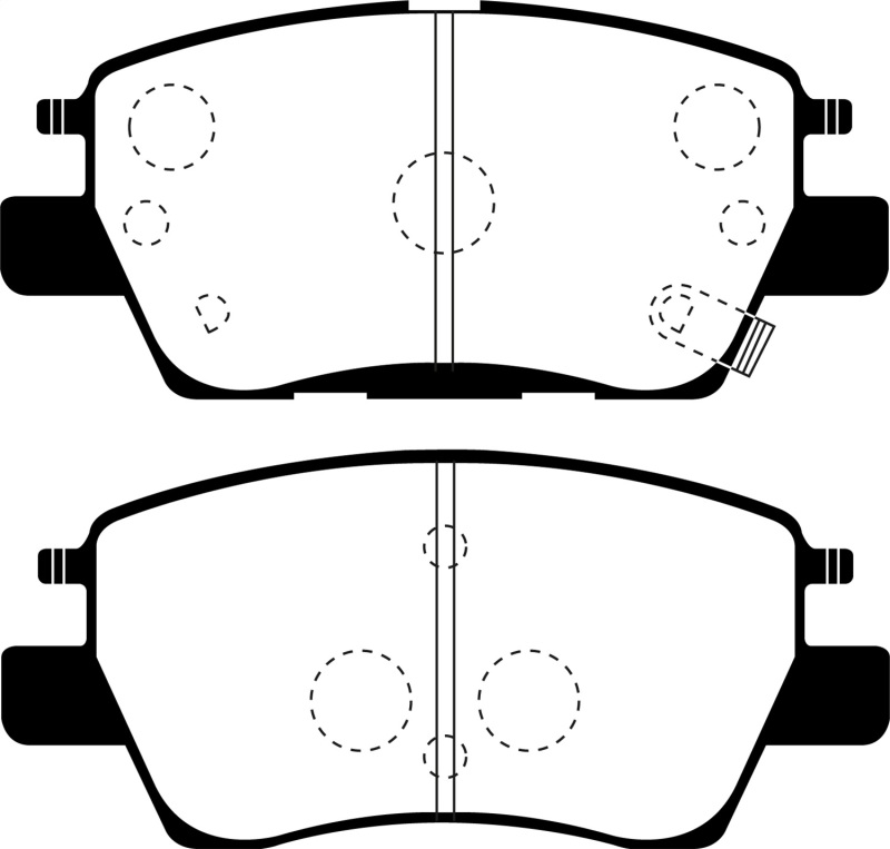 EBC S20 Brake Pad and Rotor Kit (1x ebcUD1844, 1x ebcUD1857, 1x ebcRK1747, 1x ebcRK1748) thumbnail 9