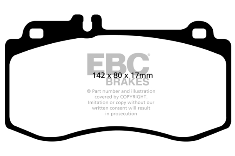EBC S12 Brake Pad and Rotor Kit (1x ebcDP31857C, 1x ebcRK1954XD) thumbnail 5