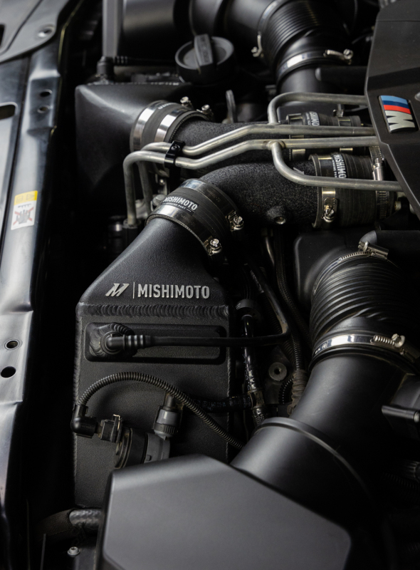 Mishimoto MMINT-F10-12WBK Performance Air to Water Intercooler, Black, fits BMW M5/M6 2012-2016