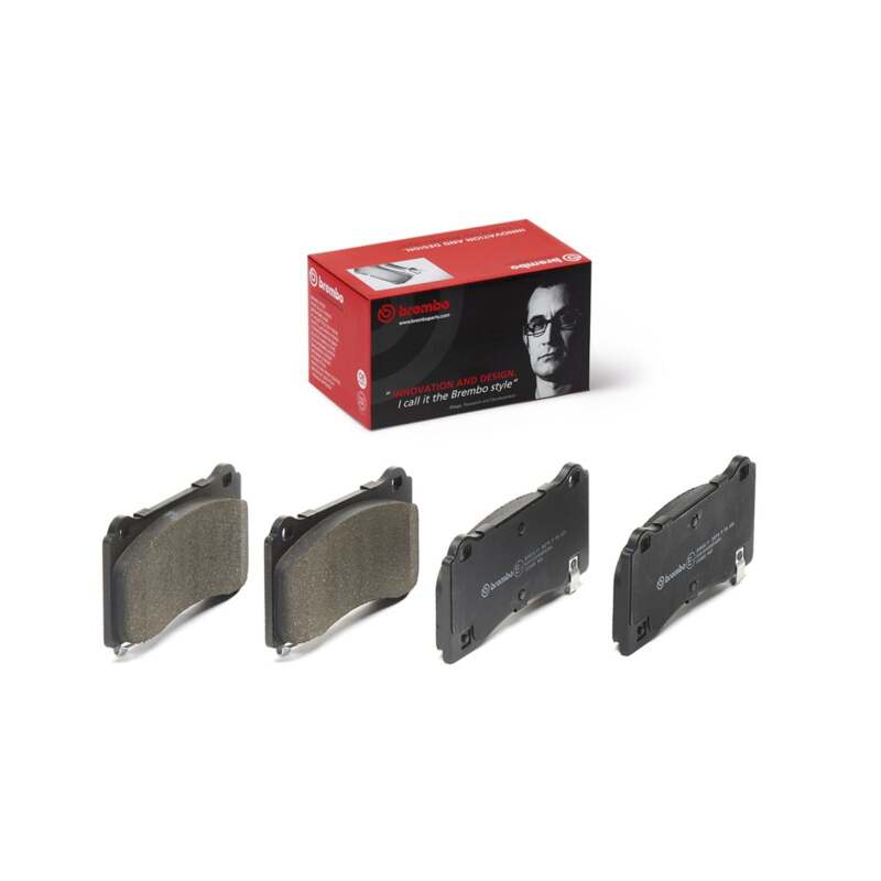 Brembo OE 17-21 Tesla Model 3/2021 Model Y Brake Pad - Front thumbnail 4