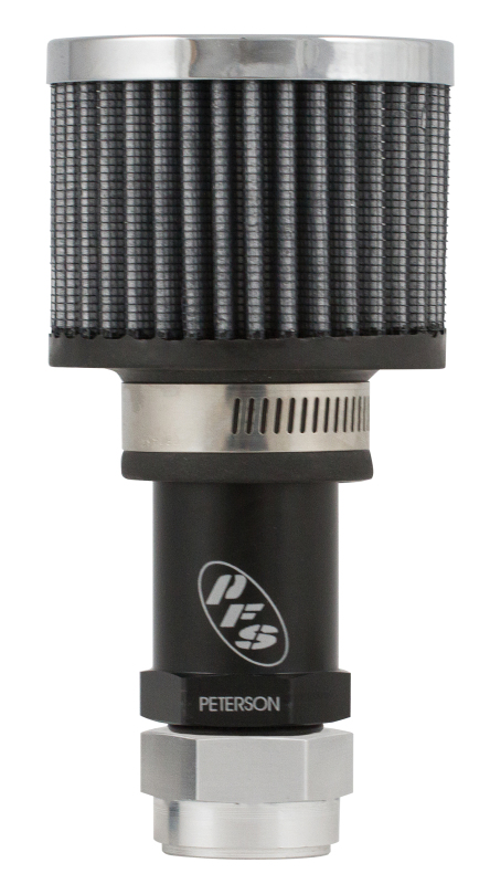Peterson Fluid Systems Breather Screw-In -12AN w/ Filter
VALVE COVER BREATHER