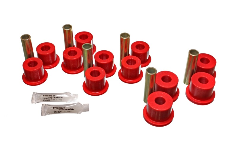 Energy Suspension GM 2 & 4 X Rear Spring Bushing - Red thumbnail 4