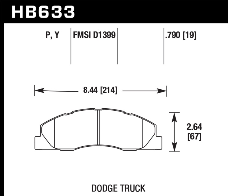 Hawk LTS Street Brake Pads thumbnail 8