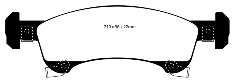 EBC S3 Brake Pad and Rotor Kit (1x ebcGD7137, 1x ebcDP61651) thumbnail 6