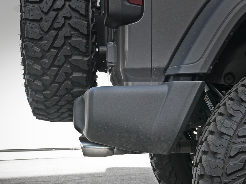 aFe Rebel Series 2.5in 304 SS Cat-Back Exhaust w/ Polished Tip 18-20 Jeep Wrangler (JL) thumbnail 9