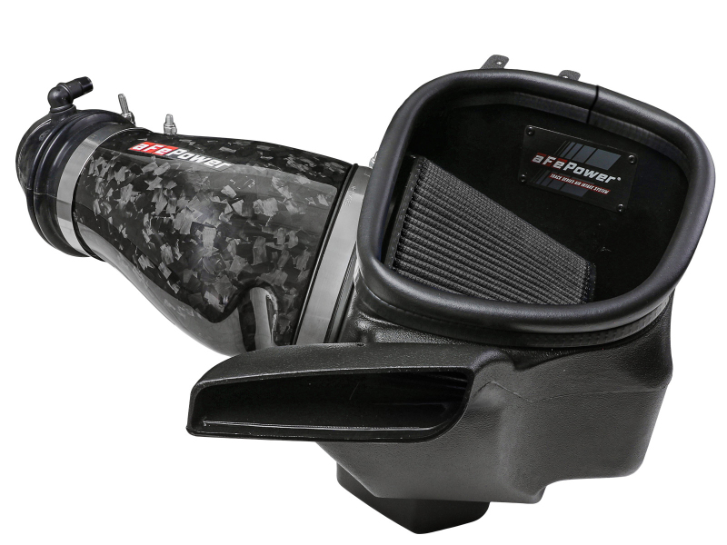 aFe 2021 Dodge Durango SRT Hellcat Track Series Carbon Fiber Cold Air Intake System w/ Pro 5R Filter thumbnail 2