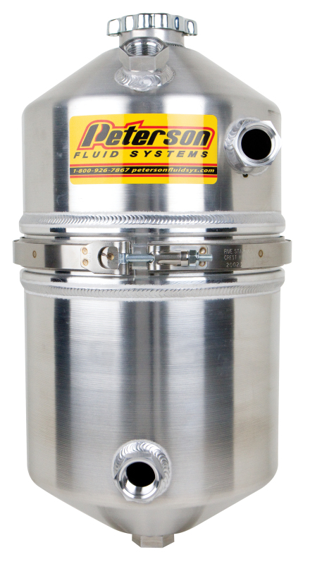 Peterson Fluid Systems Oil Tank 4 Gallon Single In Female