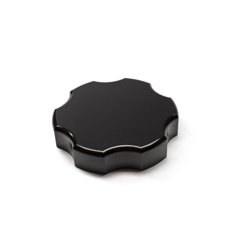 Wehrli 17-26 Ford Super Duty Power Stroke 6.7L Billet Power Steering Reservoir Cap - Black thumbnail 5