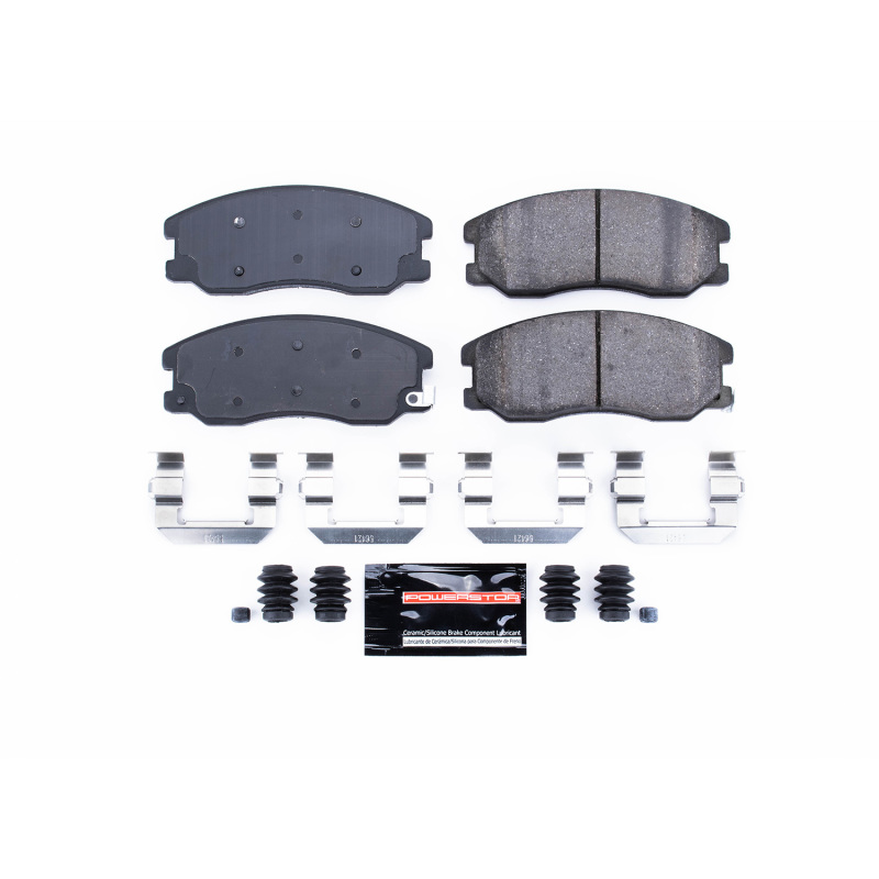 Power Stop 07-09 Suzuki XL-7 Front Z23 Coated Kit w/Calipers (1x psbZ23-1264, 2x psbAR8667EVC, 2x psbL5057) thumbnail 2