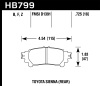 HAWK HPS 5.0 Brake Pad Sets